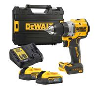 Perceuse visseuse 18V 90 Nm (2x5.0 Ah Powerstack) en coffret TSTAK - DEWALT DCD800H2T-QW