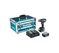 Perceuse visseuse 18V avec accessoires + 2 batteries 5Ah + chargeur rapide + coffret - MAKITA - DDF485TX2B G