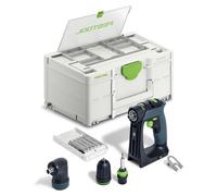 Perceuse-visseuse 18V CXS 18-BASIC-SET (sans batterie ni chargeur) en coffret Systainer 3 - FESTOOL - 577333