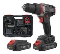 Perceuse-visseuse 18V DD18-60Z2+ 60 Nm + 2 batteries 2Ah + 1 chargeur + coffret 75 outils - HANGER - 400120