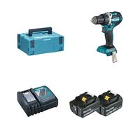 Perceuse-visseuse 18V DDF484ZJ + 2 batteries BL1850B 18V 5 Ah + 1 chargeur rapide DC18RC MAKITA