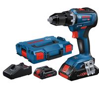 Perceuse-visseuse 18V GSR 18V-55 Professional + 2 batteries Procore 4Ah + chargeur + coffret L-BOXX - BOSCH - 06019H5204