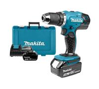 Perceuse visseuse 18V LXT (2x3,0 Ah) en coffret synthétique - Makita DDF453RFE