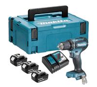 Perceuse visseuse 18V LXT (3x5,0 Ah) en MAKPAC - MAKITA DDF485RTJ3