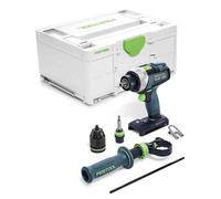 Perceuse-visseuse 18V QUADRIVE TDC 18/4 I-Basic (sans batterie ni chargeur) + Systainer SYS3 - FESTOOL - 575601