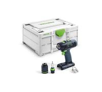Perceuse-visseuse 18V T 18+3-Basic (sans batterie ni chargeur) + Systainer SYS3 - FESTOOL - 576448