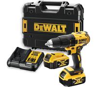 Perceuse visseuse 18V XR + 2 batteries 4Ah + chargeur + coffret - DEWALT - DCD777M2T-QW