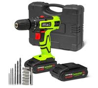 Perceuse visseuse 20V lithium - 2 batteries - Chargeur rapide - Constructor