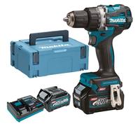 Perceuse-visseuse 40V + 2 batteries 2,5Ah + chargeur + MAKPAC - MAKITA - DF002GD201