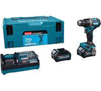 Perceuse visseuse 40V max XGT - MAKITA - 2 batteries 2.5Ah - chargeur - MakPac - DF002GD201