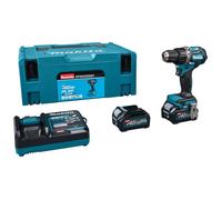 Makita Perceuse-visseuse DF002GD201 XGT 40V max Brushless 64 Nm 2x2,5 Ah + chargeur DC40RA MakPac