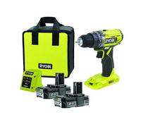 Perceuse visseuse à batterie 18V 2x2,0Ah Li-Ion 40Nm R18DD2-220S