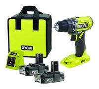 Ryobi Perceuse-visseuse sans fil R18DD2-220S 18V ONE+™ avec 2 batteries 2Ah