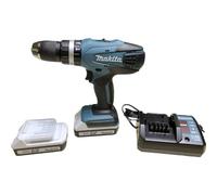 Makita HP457DWE Perceuse-visseuse 18 V in atterie, en coffret, noir, bleu