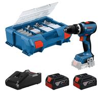 Perceuse-visseuse à percussion 18V (2x4,0Ah) GSB 18V-65 dans L-Case - BOSCH 06019N3307