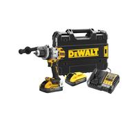 DEWALT Perceuse à percussion sans fil DCD1007H2T 18 V Brushless 2x5,0 Ah