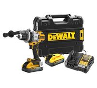 DEWALT Perceuse à percussion sans fil DCD1007H2T 18 V Brushless 2x5,0 Ah