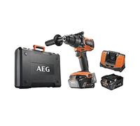 Perceuse-visseuse à percussion 18V BRUSHLESS "Heavy duty", 140 Nm, mandrin métal 13 mm , 2 batt. Pro lithium 6,0 Ah HD, chargeur, poignée additionnelle, anti-kickback, en coffret.