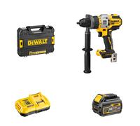 Perceuse-visseuse à percussion 18V DCD999NT-XJ + 1 batterie 18/54 V 6/2 Ah + 1 Chargeur DCB118-QW DEWALT
