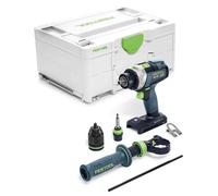 Festool Perceuse-visseuse à percussion sans fil QUADRIVE TPC 18/4-Basic sans batterie Systainer