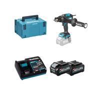 Perceuse visseuse à percussion XGT® 40V + 2 batteries 2,5Ah - HP001GD201 MAKITA