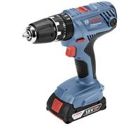 Perceuse-visseuse à percussion Bosch Professional GSB 18V-21 + 2 batteries 2,0Ah + LBOXX 35mm - 06019H1107