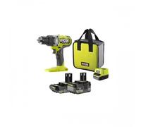Perceuse-visseuse à percussion Brushless 18V - 5,0Ah et 2,0Ah - Chargeur - RPD18BL2-252S RYOBI