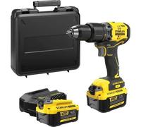 Stanley Perceuse-visseuse à percussion sans fil SFMCD715M2K-QW 18V Brushless 60 Nm 2x4,0 Ah