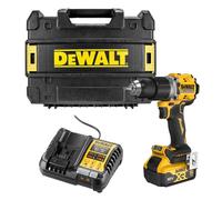 Perceuse-visseuse à percussion compacte 18V DEWALT DCD805P1T-QW avec coffret et 1 batterie 5,0 Ah
