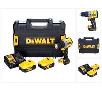 Perceuse-visseuse à percussion compacte 18V DEWALT DCD805P2T-QW avec coffret et 2 batteries 5,0 Ah
