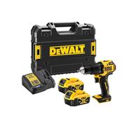 DEWALT Perceuse-visseuse à percussion sans fil DCD709M2T-QW, 18 Volts, Perceuse à percussion