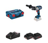 Perceuse-visseuse à percussion GSB 18V-110 C + 2 batteries Procore 18V 4 Ah + 1 chargeur GAL 18V-40 BOSCH