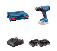 Perceuse-visseuse à percussion GSB 18V-21 + 2 batteries GBA 2 Ah + 1 chargeur GAL 18V-20 BOSCH