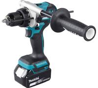 Perceuse visseuse à percussion LXT - Ø 13 mm - MAKITA - Avec 2 batteries 5 Ah + chargeur rapide + coffret Makpac - DHP492RTJ