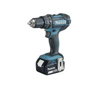 Perceuse visseuse à percussion - Makita - DHP482 - Sans fil - 2 batteries 18V 3Ah - Chargeur inclus