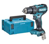 Perceuse visseuse à percussion 18 V Li-Ion Ø 13 mm - MAKITA - Sans batterie, ni chargeur - MAKPAC - DHP485ZJ