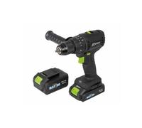Perceuse-visseuse à percussion R-BAT20 20 v avec batteries 2amp et 4amp