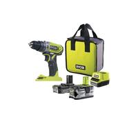 Perceuse-visseuse à percussion RYOBI - R18PD2-242S - 18V One+ - 2 Batteries 4.0Ah et 2.0Ah - 1 Chargeur