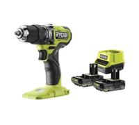 Outillage électroportatif - Perceuse-visseuse à percussion Brushless - Sans fil - RYOBI - RPD18BL1-2C20S