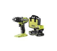 Perceuse-visseuse à percussion RYOBI RPD18BL1-2C42S 18V 54Nm 1x4Ah +1x2Ah et chargeur 2A avec sac de transport