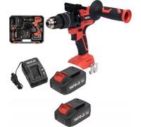 Perceuse-visseuse à percussion sans fil 18 V (2 batteries + chargeur)
