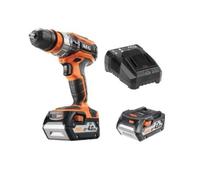 AEG Perceuse à percussion PRO18V BSB18C2XLI-402C 60 Nm, mandrin 13 mm, 3 modes, 2x4,0 Ah, coffret