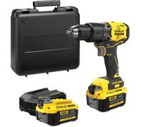 Stanley Perceuse-visseuse à percussion sans fil SFMCD715M2K-QW 18V Brushless 60 Nm 2x4,0 Ah