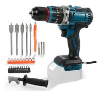 Perceuse-visseuse à percussion sans fil, 80 Nm, sans balais, 18 V, 2100 tr/min, 3 fonctions