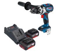 Perceuse-visseuse à percussion sans fil Bosch GSB 18V-110 C Professional 18 V 110 Nm sans balais + 2 batteries 5,0 Ah + chargeur