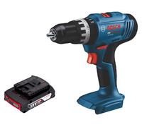 Perceuse-visseuse à percussion sans fil Bosch GSB 18V-25 Professional 18 V 56 Nm + 1 batterie 2,0 Ah - sans chargeur