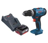 Perceuse-visseuse à percussion sans fil Bosch GSB 18V-25 Professional 18 V 56 Nm + 1 batterie 4,0 Ah + chargeur