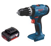 Perceuse-visseuse à percussion sans fil Bosch GSB 18V-25 Professional 18 V 56 Nm + 1 batterie 5,0 Ah - sans chargeur