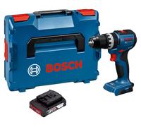 Perceuse-visseuse à percussion sans fil Bosch GSB 18V-52 Professional 18 V 70 Nm Brushless + 1 batterie 2,0 Ah + L-Boxx - sans chargeur