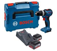 Perceuse-visseuse à percussion sans fil Bosch GSB 18V-52 Professional 18 V 70 Nm Brushless + 2 batteries 4,0 Ah + chargeur + L-Boxx
